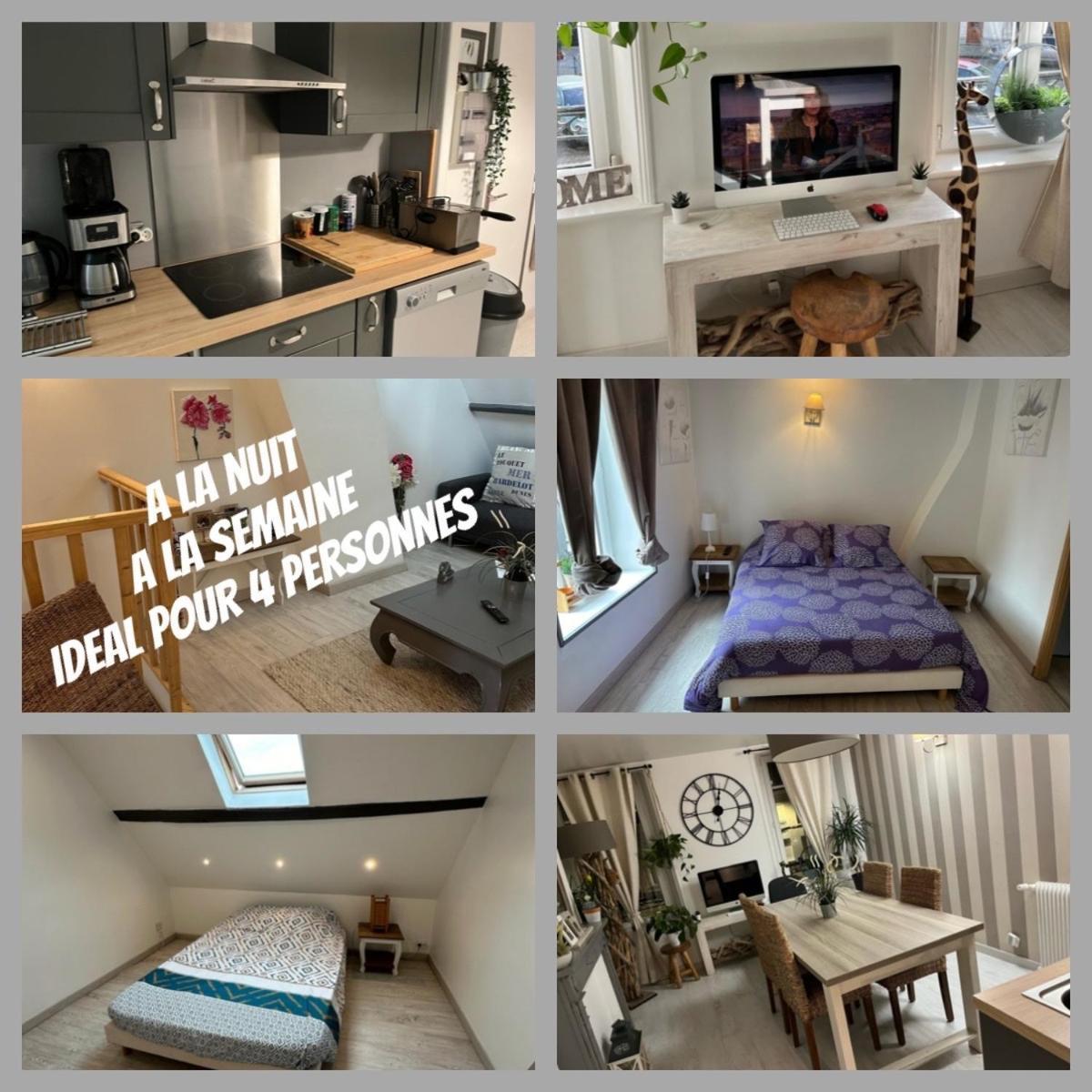 Maison 4 Personnes Tout Confort Alentours Boulogne Sur Mer Samer Exterior photo